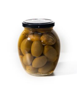 Griechische Grüne Oliven mit Stein, 370ml in Lake – Bild 3