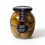 Griechische Grüne Oliven mit Stein, 370ml in Lake